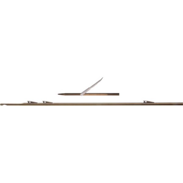 SALVIMAR SHAFT 7mm CAPTURE SINGLE BARB 130cm (suits Metal Roller 95cm) - Click Image to Close