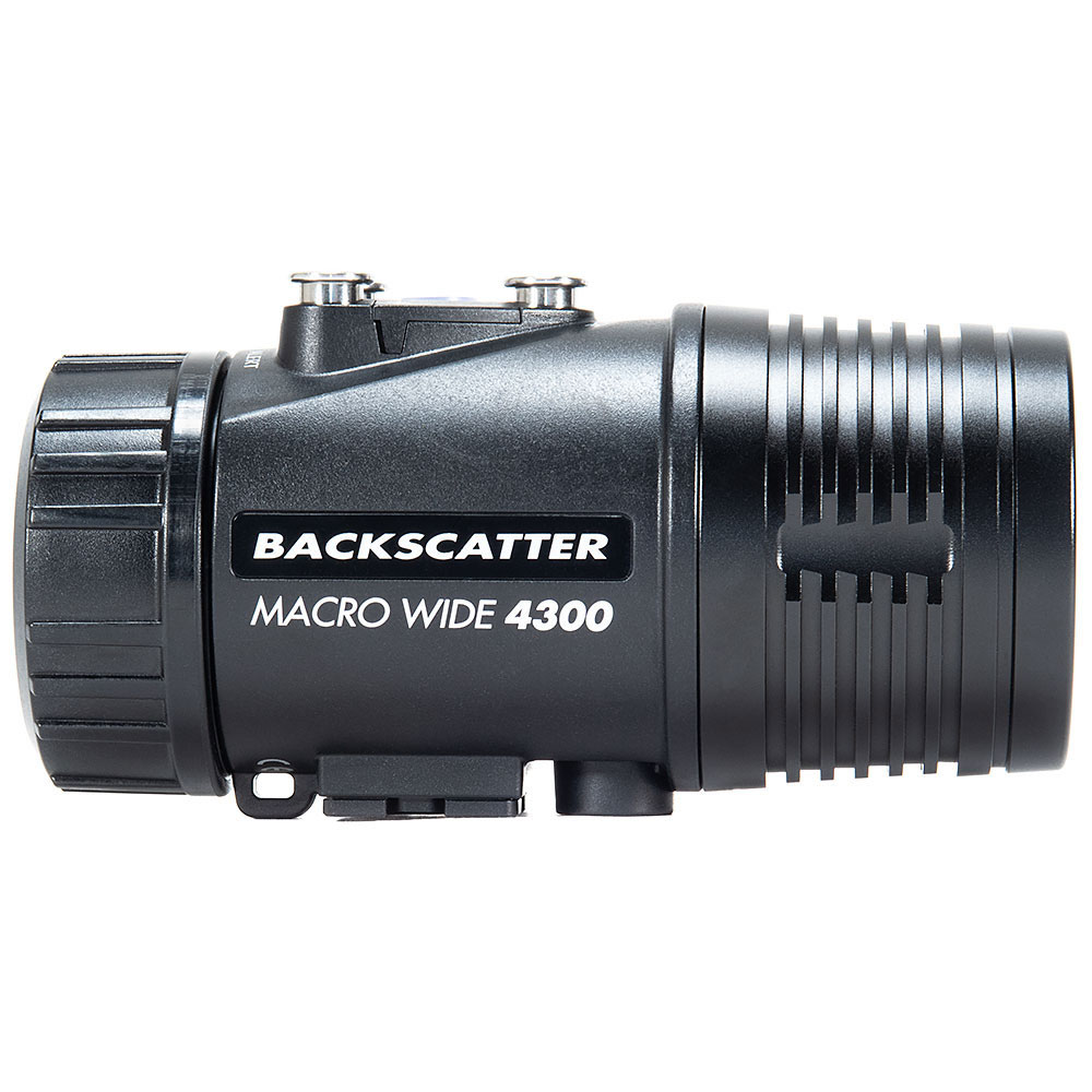 Backscatter Macro Wide 4300 Underwater Video Light Torch 4300LM