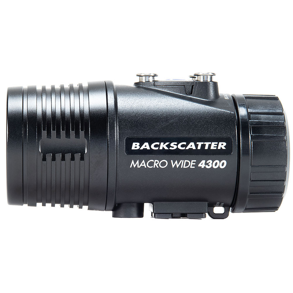 Backscatter Macro Wide 4300 Underwater Video Light Torch 4300LM - Click Image to Close