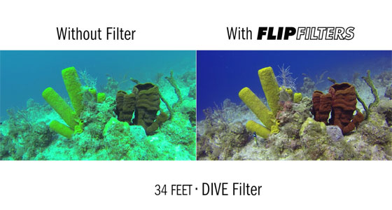 Backscatter Flip Filter Comparison