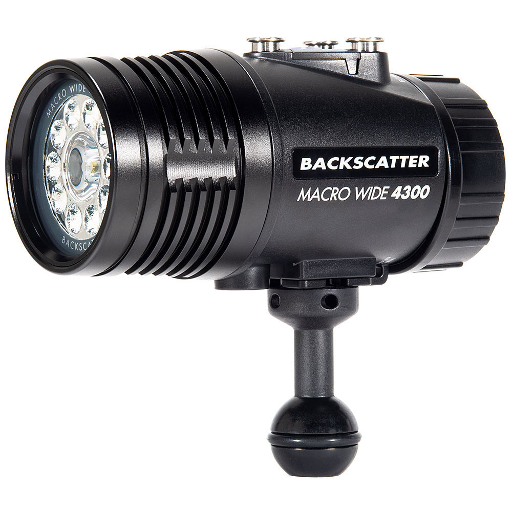Backscatter MW-4300 + OS-1 Video Light and Snoot Combo
