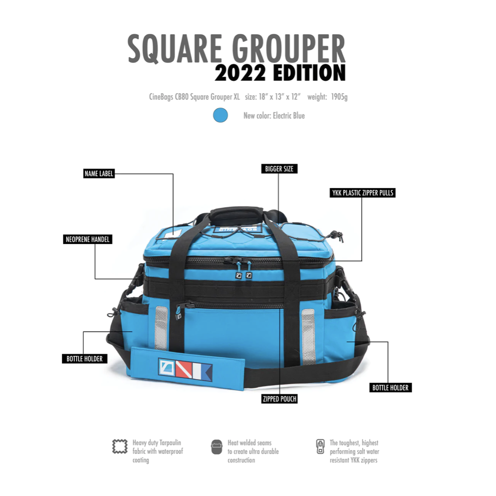 CineBags CB80 Square Grouper XL Bag for Underwater Camera System