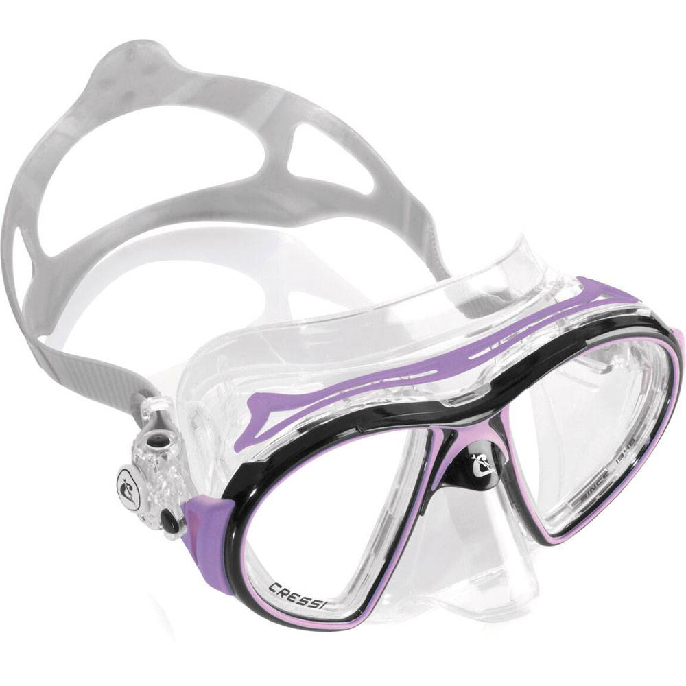 Cressi Air Crystal Mask - Clear Skirt
