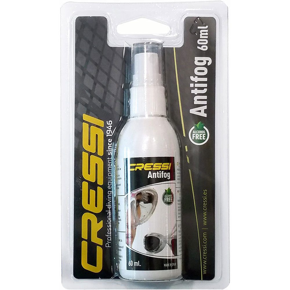 Cressi Antifog Spray for Masks and Goggles (60ml)