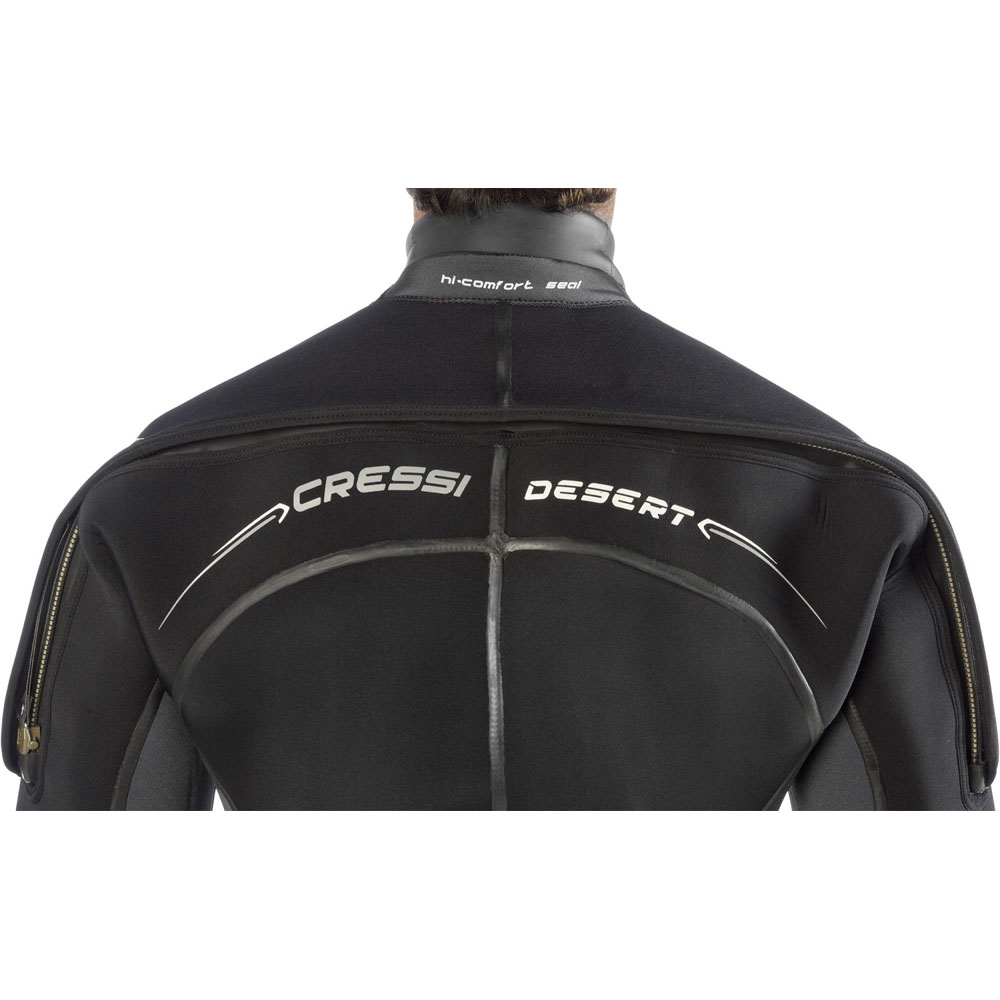Cressi Desert 4 mm Neoprene Drysuit with Hood - Mens