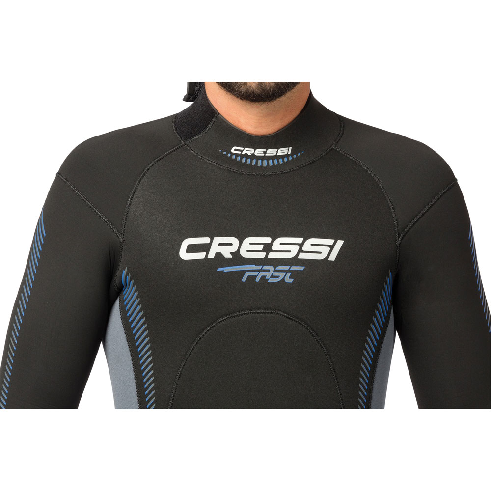 Cressi Fast Wetsuit - 7mm Mens | 7 / 2XL - Click Image to Close