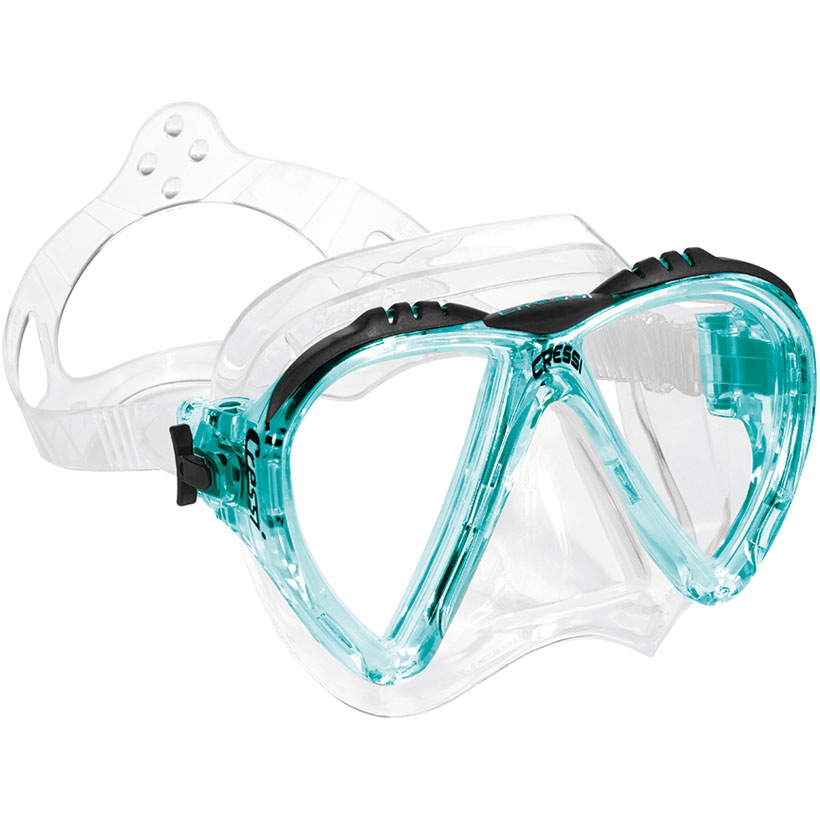 Cressi Lince Mask - Clear Skirt