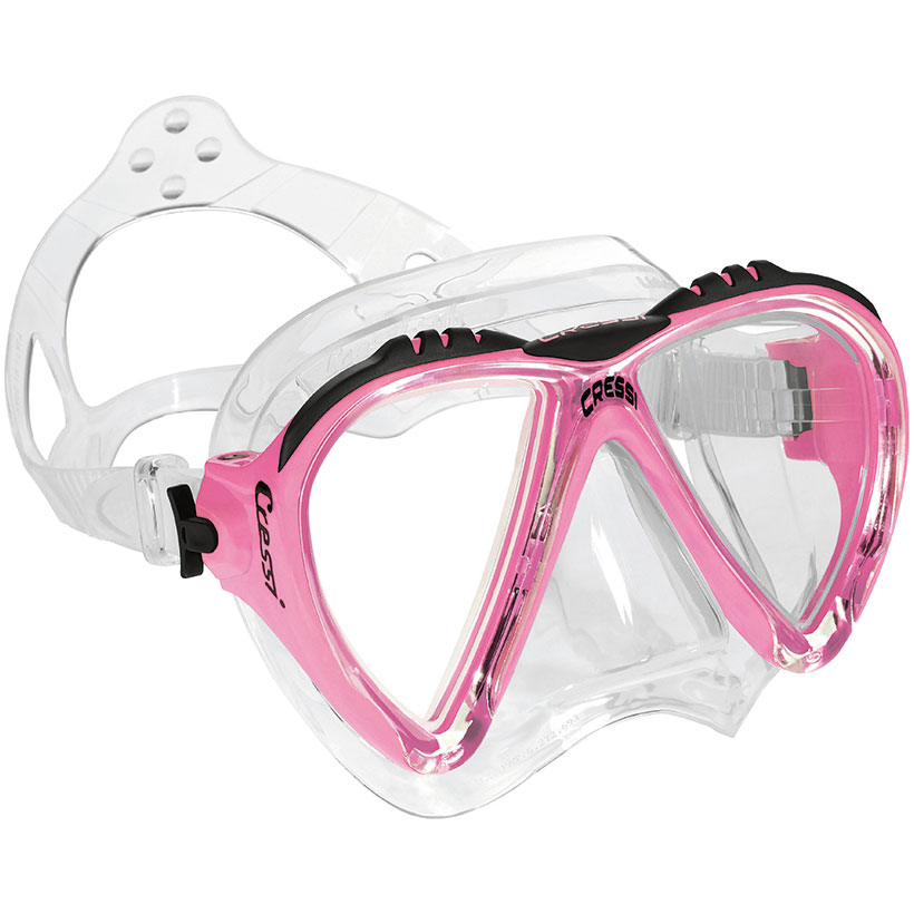 Cressi Lince Mask - Clear Skirt