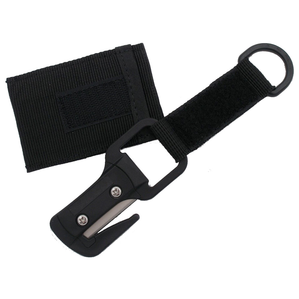 Reef Line Single Blade Line Cutter with Sheath