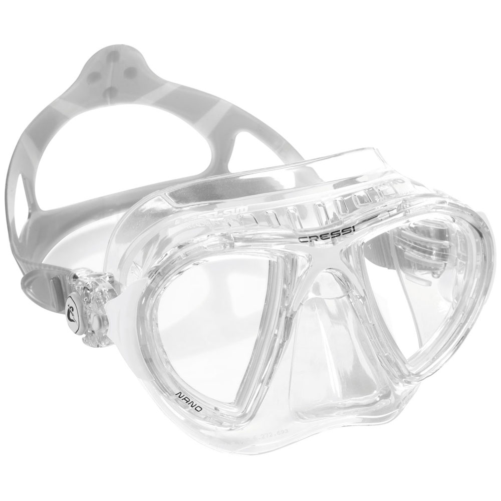 Cressi Nano Crystal Mask - Clear Skirt - Click Image to Close