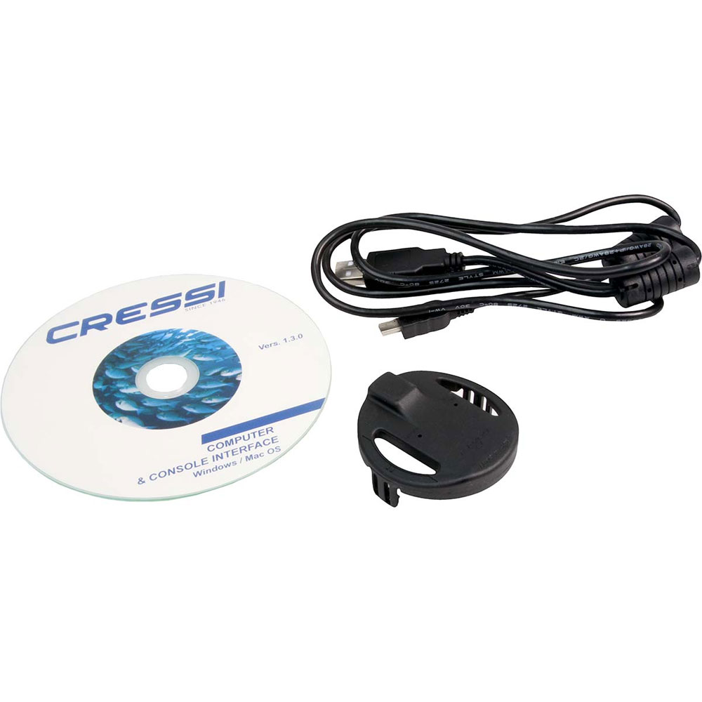 Cressi Newton / Drake Dive Computer PC Download USB Interface - Click Image to Close