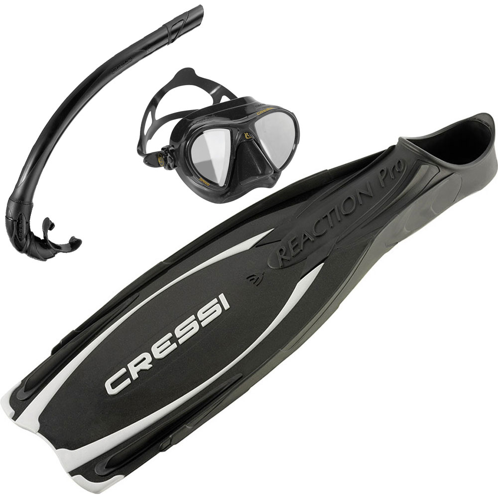Cressi Reaction Pro Snorkelling Package