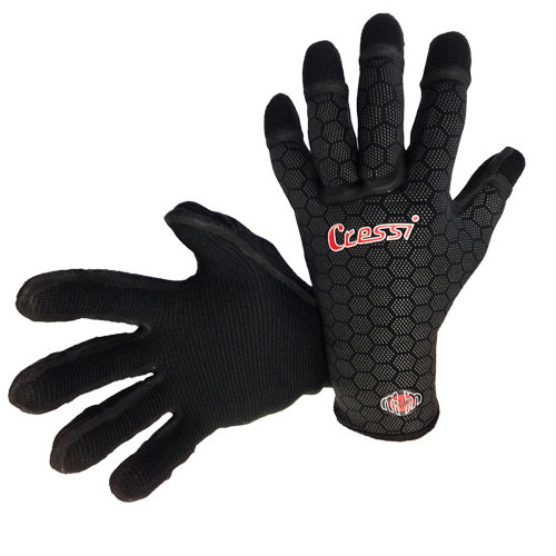 Cressi Spider Pro Powertex Palm Dive Gloves - 2mm - Click Image to Close