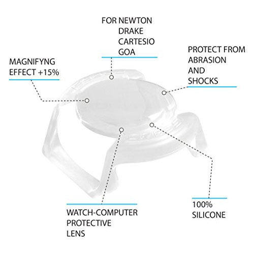 Cressi Watch Dive Computer Silicone Protective Lens