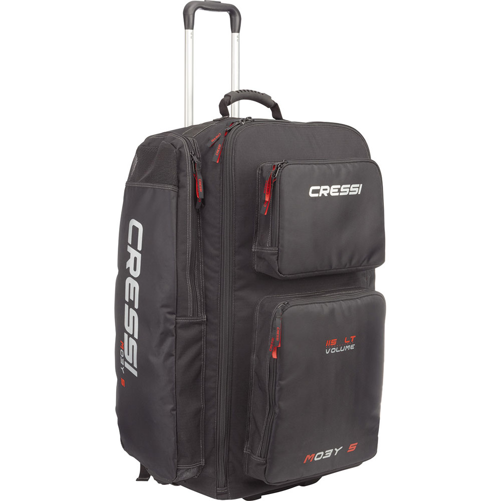 Cressi Moby 5 Bag with Wheels - 115 lt - Click Image to Close