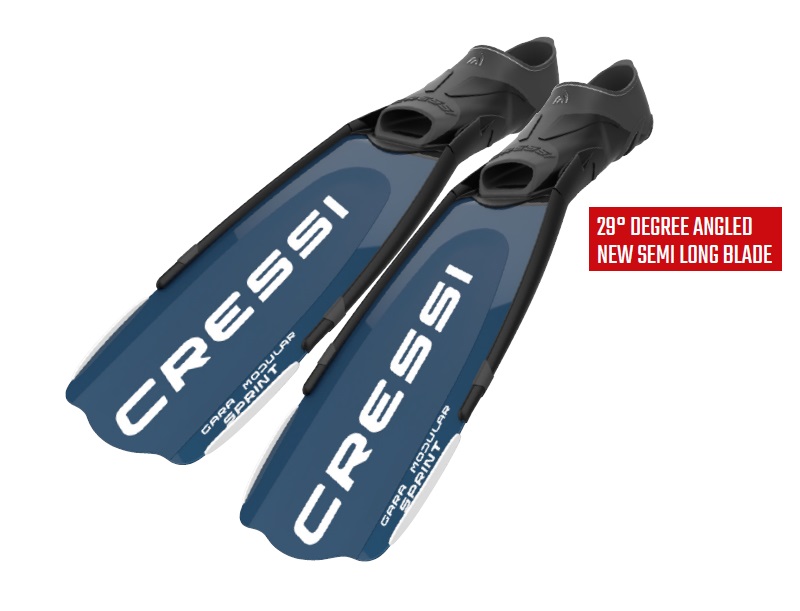 Cressi Gara Modular Sprint Fins - Click Image to Close
