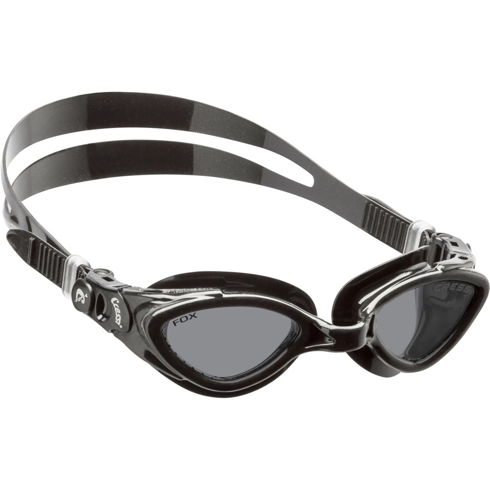 Fox Goggles - Smoked Lens - Black/Black - Click Image to Close