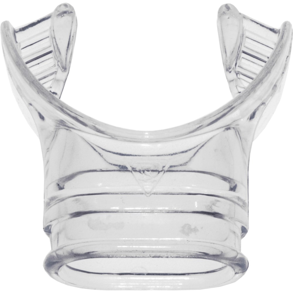 Alpha Ultra Dry Clear Snorkel Mouthpiece - Single - Click Image to Close