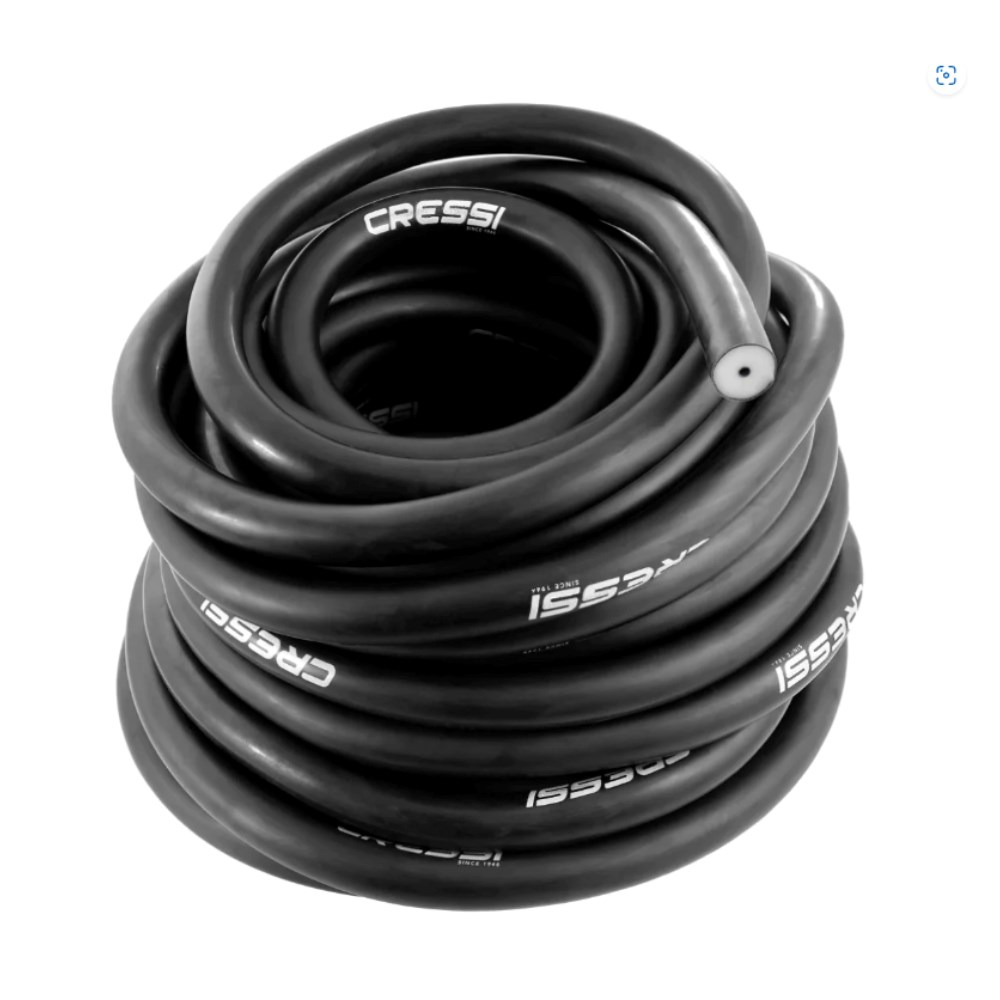 Cressi Bulk Gun Rubber 14mm - Optiband Black - Per Metre - Click Image to Close