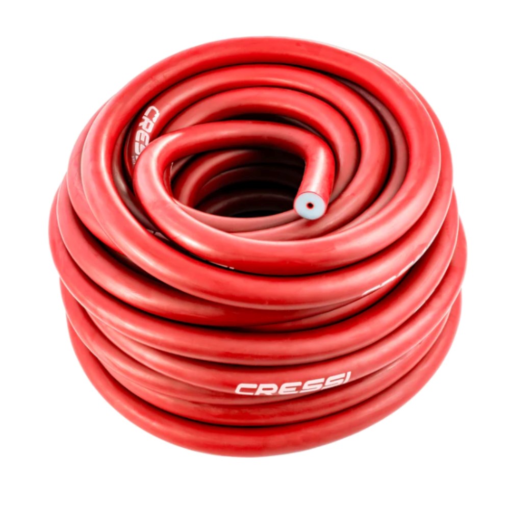 Cressi Bulk Gun Rubber 14mm - Optiband Red - 15m (Box) - Click Image to Close