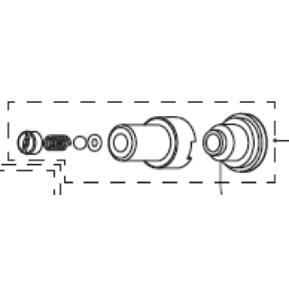 Saetta Speargun Parts - Pre-Loading Valve Assembly - Saetta/Saetta Pro - Click Image to Close