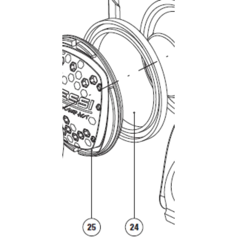 Octopus 2nd Stage Parts - Ring Purge Button - COMPACT/COMPACT PRO - Click Image to Close