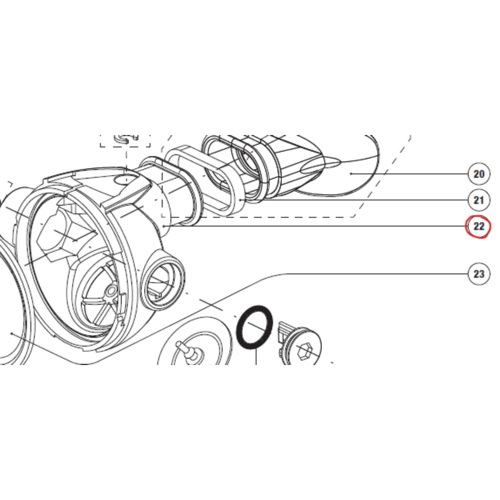 Octopus 2nd Stage Parts - Compact Body - COMPACT/COMPACT PRO - Click Image to Close