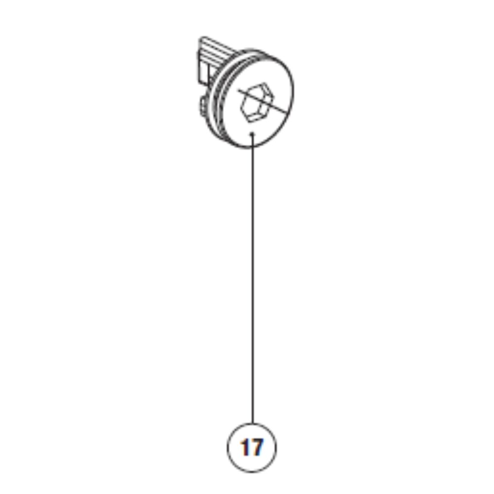 Octopus 2nd Stage Parts - Side Cap - COMPACT/COMPACT PRO - Click Image to Close