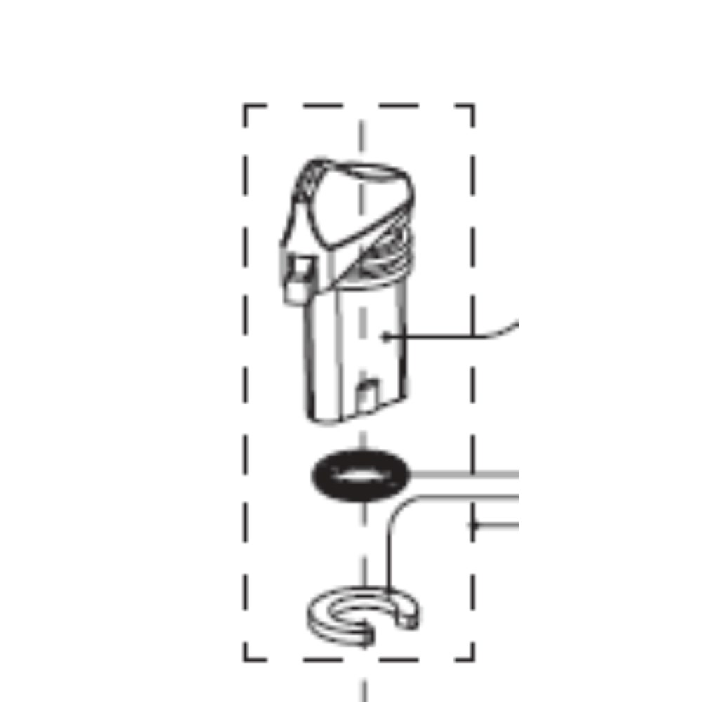 Octopus 2nd Stage Parts - Complete Kit Flow Deviator - COMPACT/COMPACT PRO - Click Image to Close