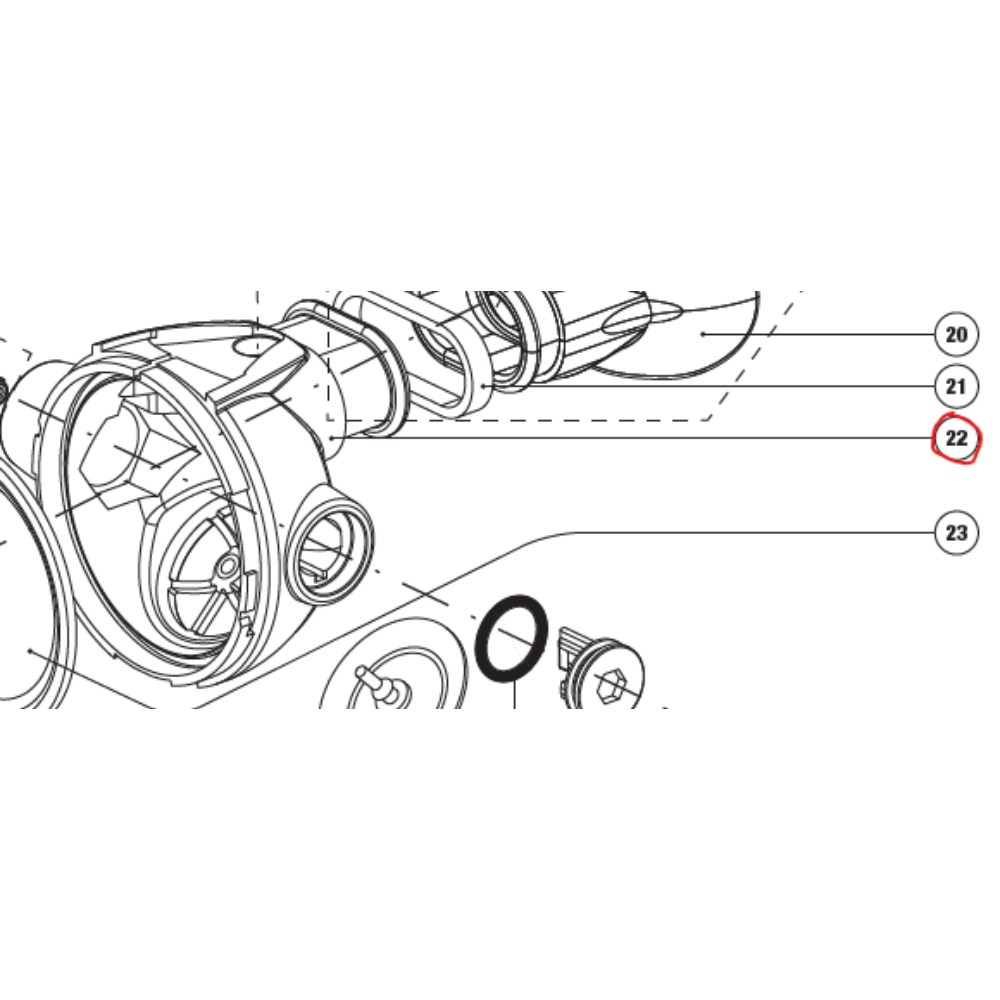 Octopus 2nd Stage Parts - Body - COMPACT PRO - Click Image to Close