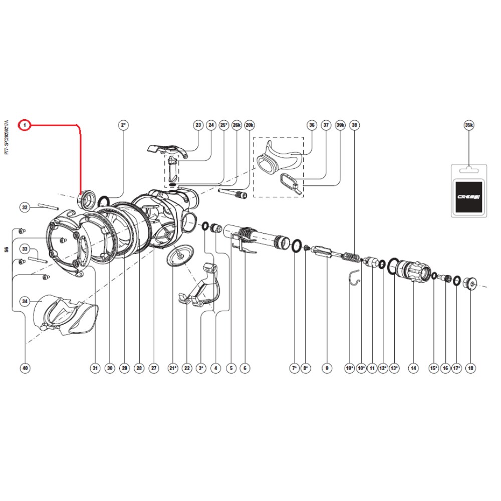 Ellipse/Master/Galaxy Parts - Master - Side Nut - Click Image to Close