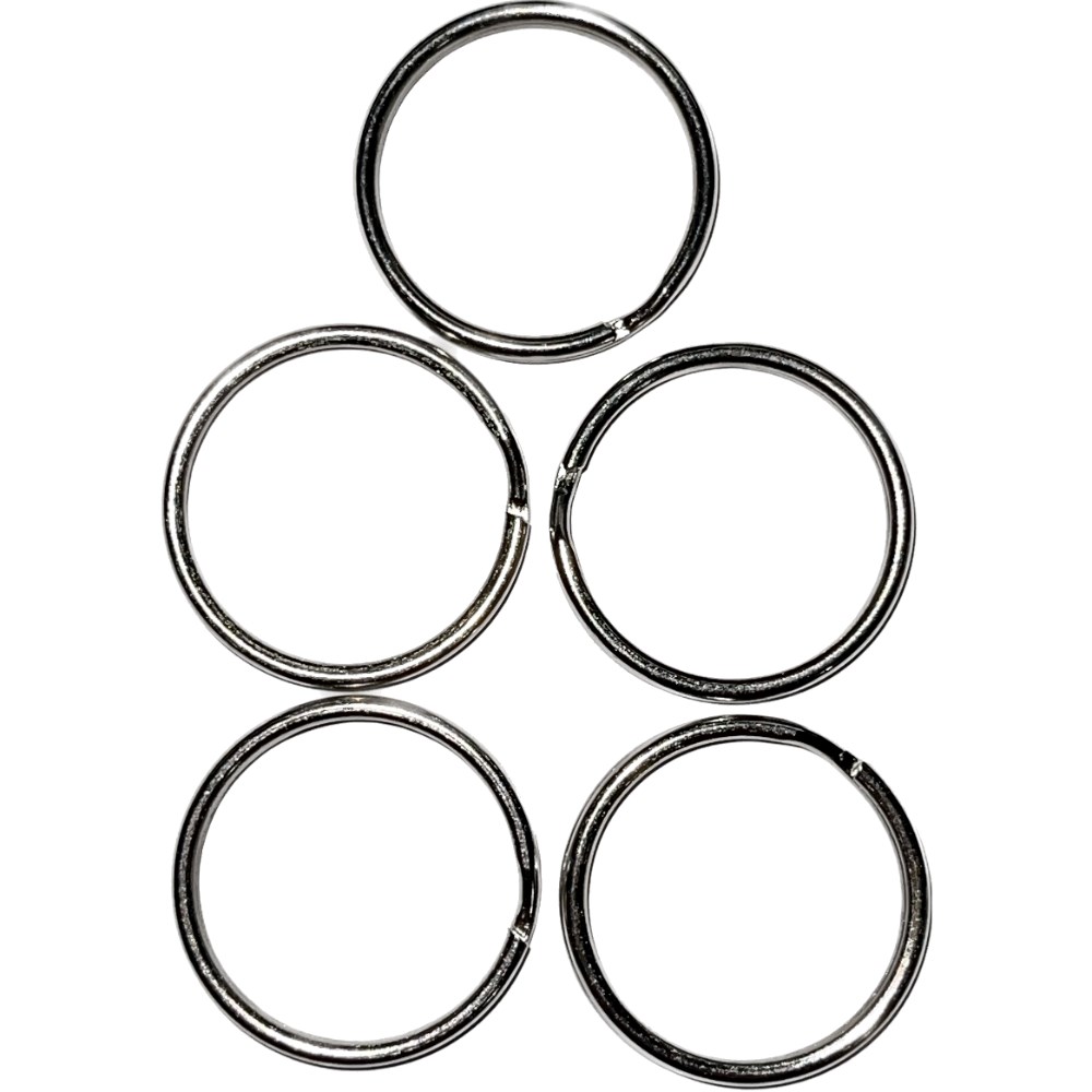 Split Ring - Small (25mm) - 5 Pack - Click Image to Close