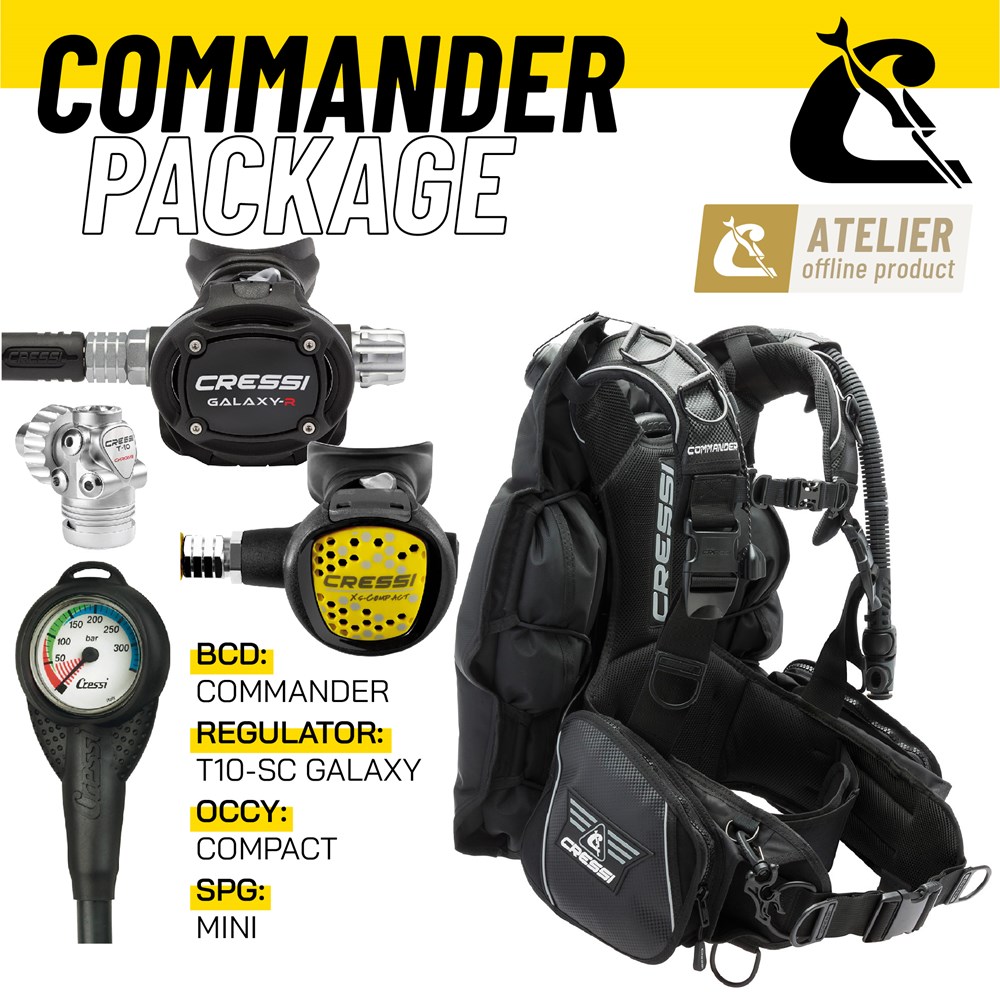 Commander T10 Galaxy Hardware Package - L - DIN - Click Image to Close