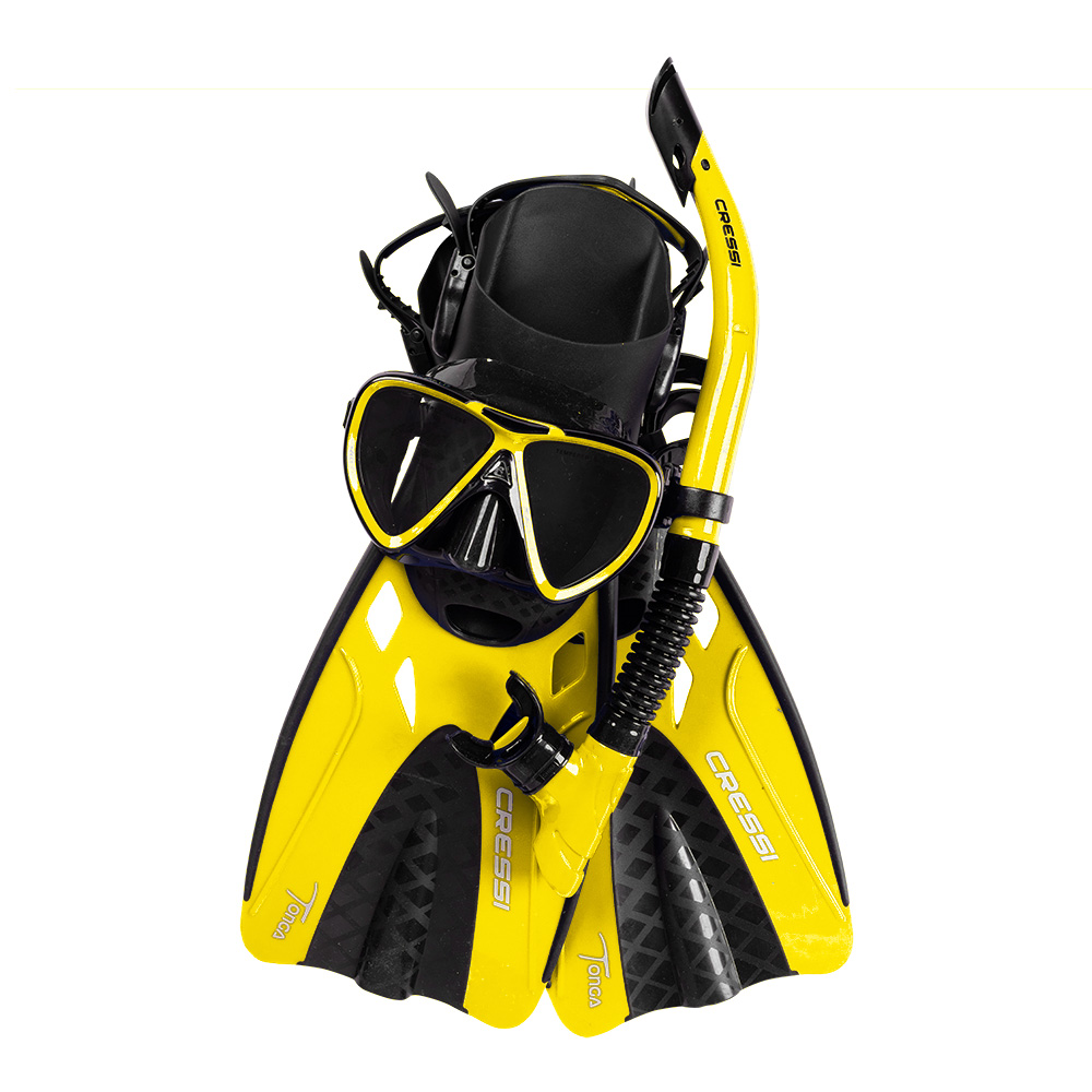 Tonga MSF Set - S/M - Black/Yellow - Click Image to Close