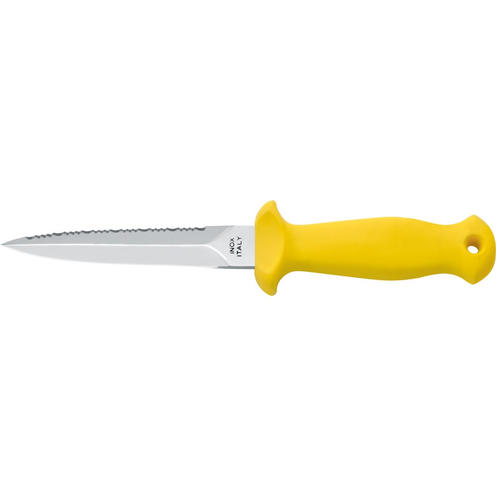 Sub 11D Knife - Yellow Grip - Click Image to Close