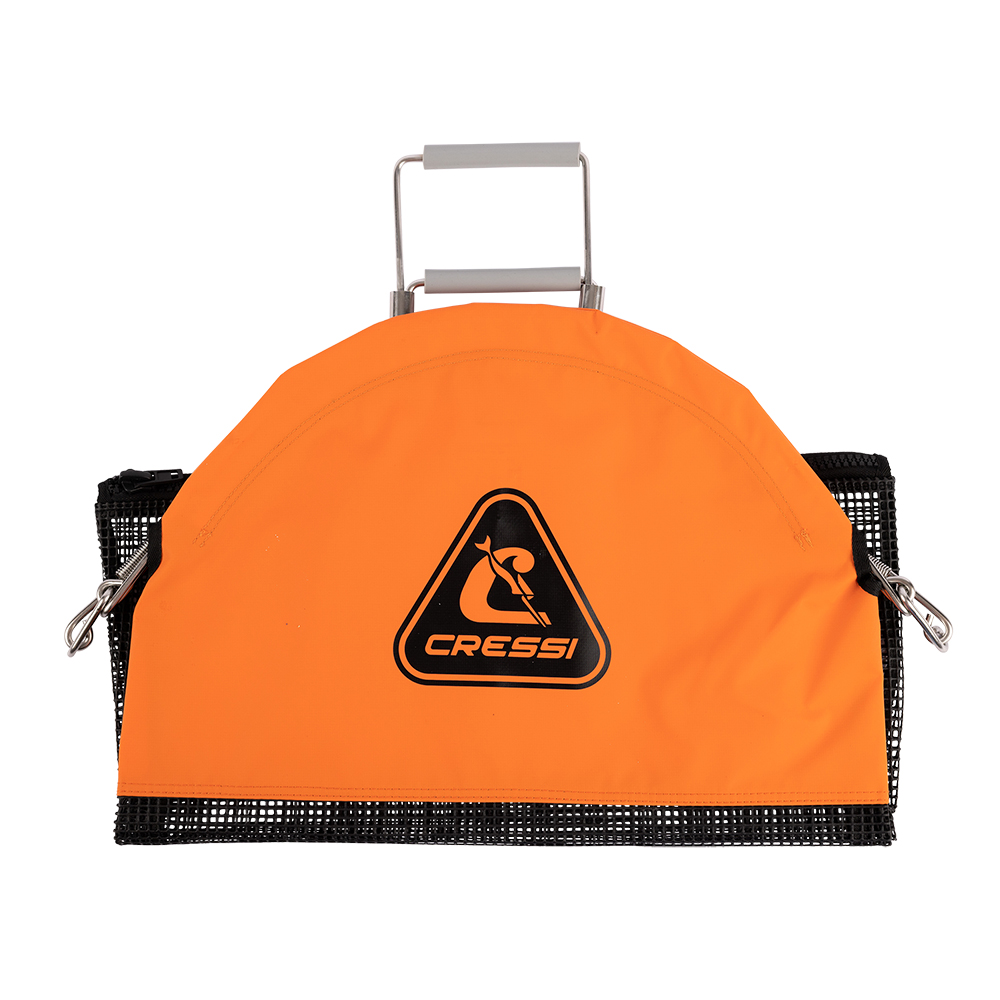 Spring Load Catch Bag - Medium - Orange - Click Image to Close