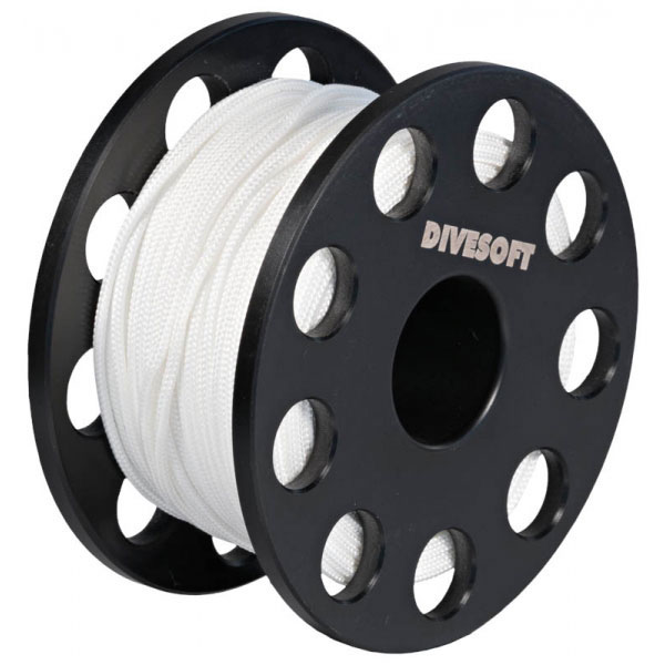 Divesoft Emergency Finger Spool Reel - 90 metre