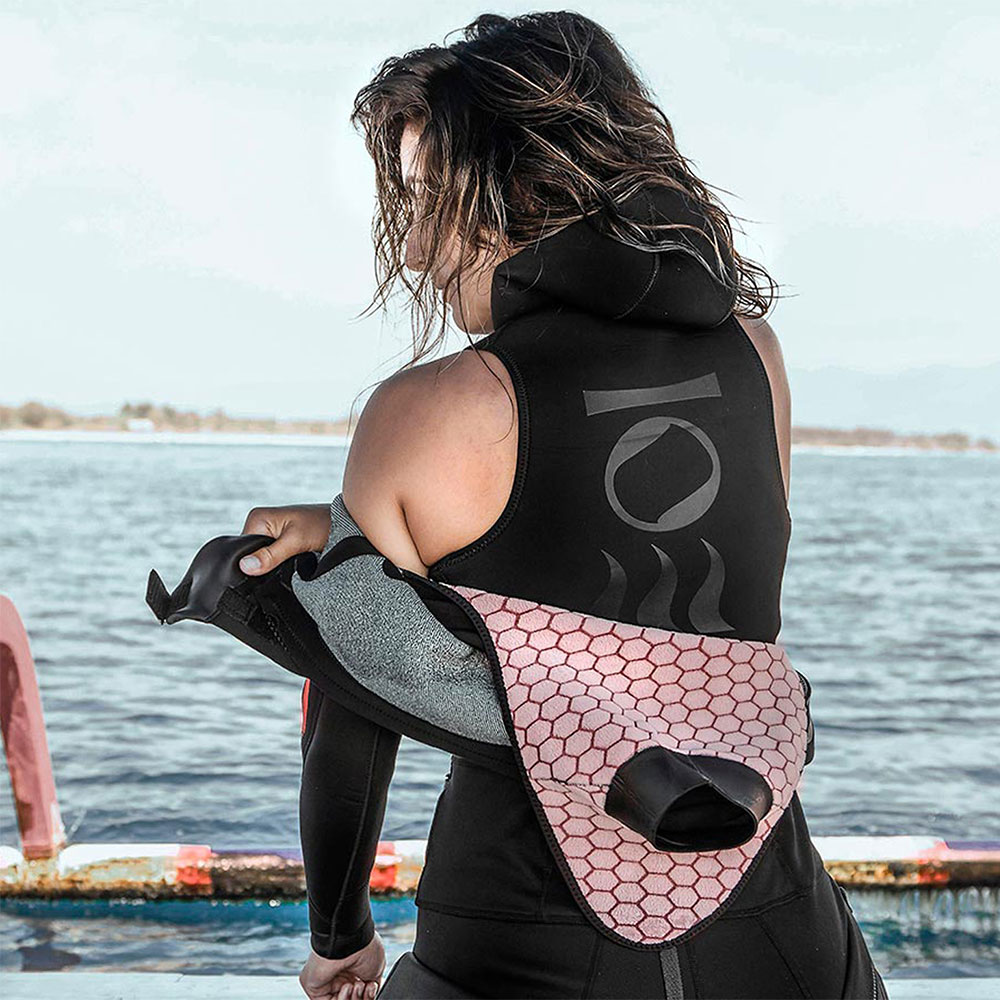 Fourth Element Neoprene Hooded Vest - Womens - Click Image to Close