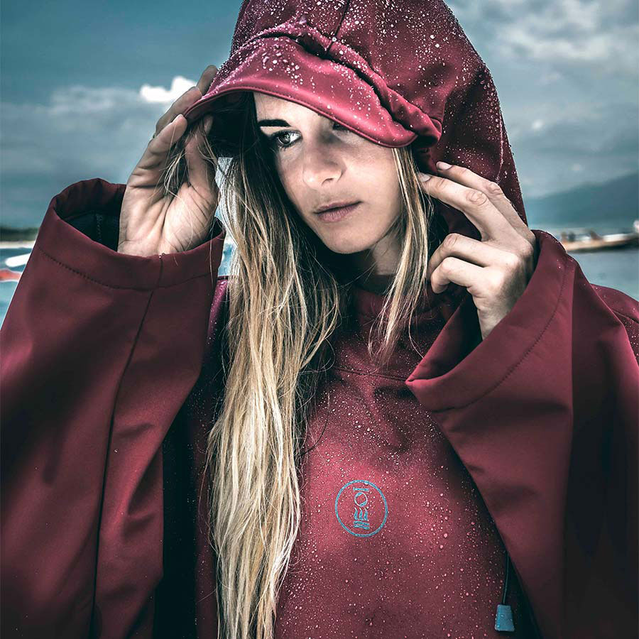 Fourth Element Storm Poncho | Size XS - Click Image to Close