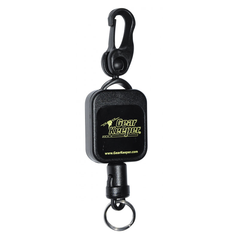 Gear Keeper Micro Scuba Retractor With Plastic Snap Clip - Click Image to Close