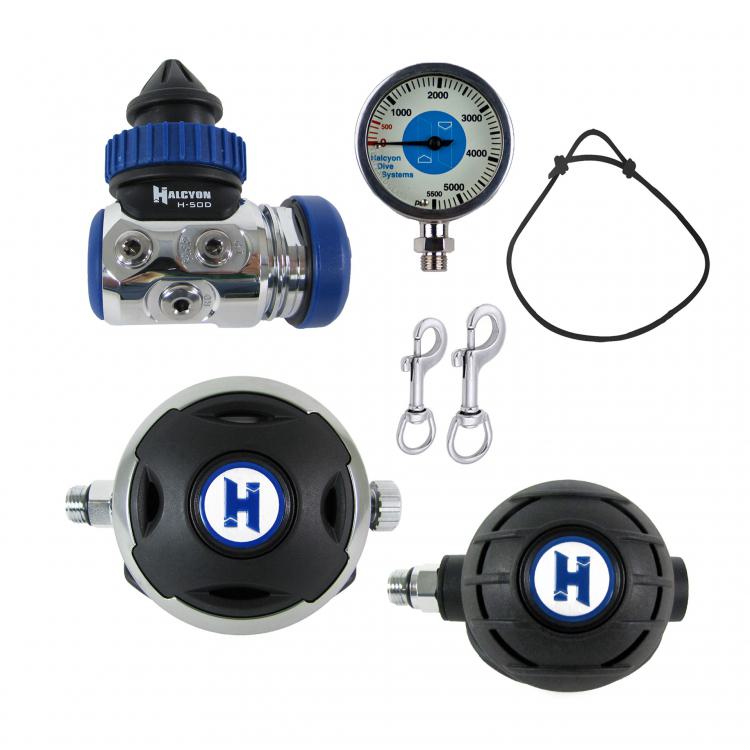 H-50D Single Cylinder Halo/Aura (1xH-50D, 1xAura,1 x Halo 1 x Hose Kit, Master SPG, necklace, 2 bolt - Click Image to Close