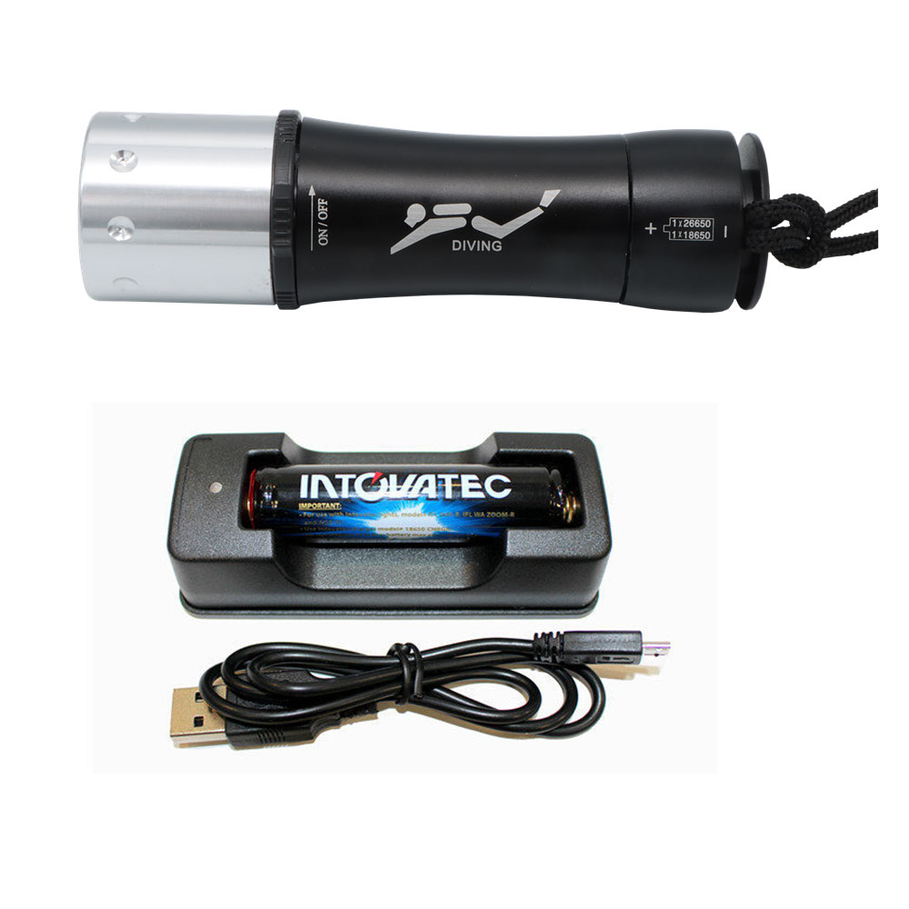 Hyperion FL-600 Dive Torch - 600LM with 18650 Battery