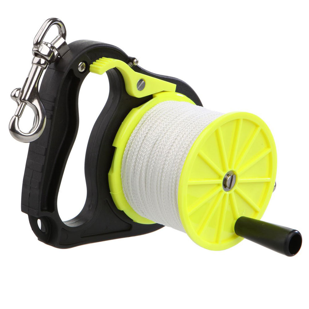 80M IST RL1 270ft. Diver Guide Line Reel with Winding Handle & Ratchet Lock 