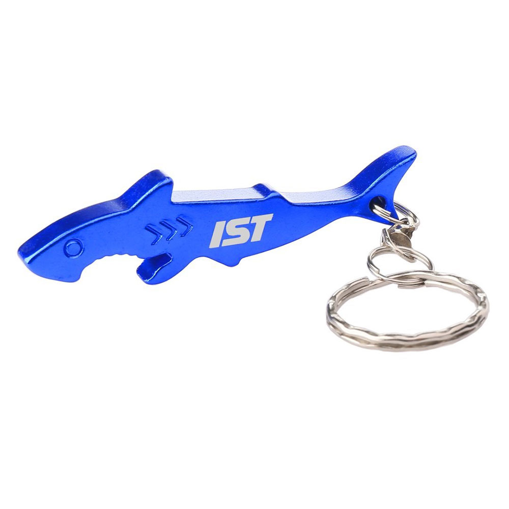 IST Sports Shark Shaped Bottle Opener and Keychain