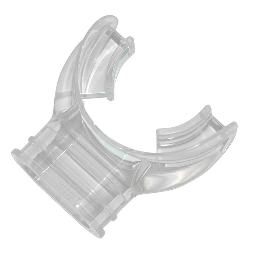 Land and Sea Clear Silicone Regulator Mouthpiece - Standard