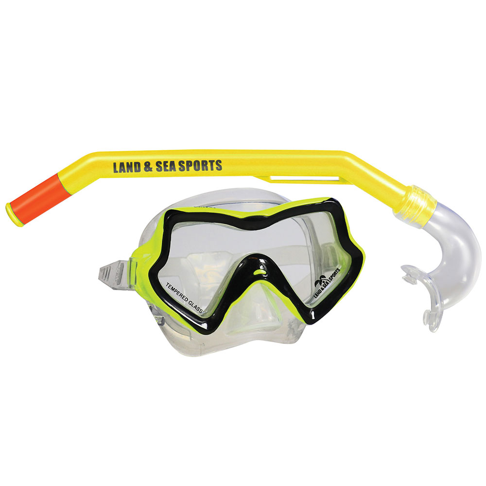 Land and Sea Starfish Child Swim Mask and Snorkel Set | Yellow