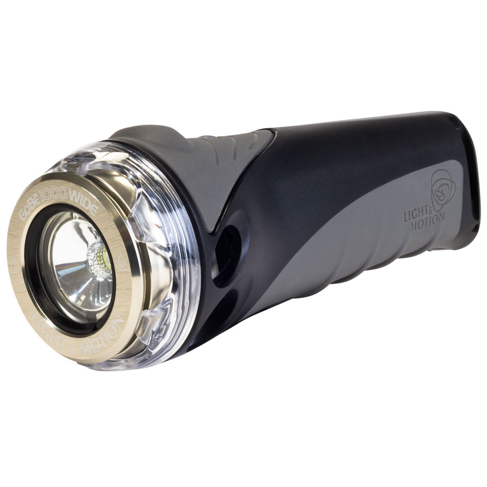 Light & Motion GoBe S 1000 Wide Beam Dive Light FC - Click Image to Close