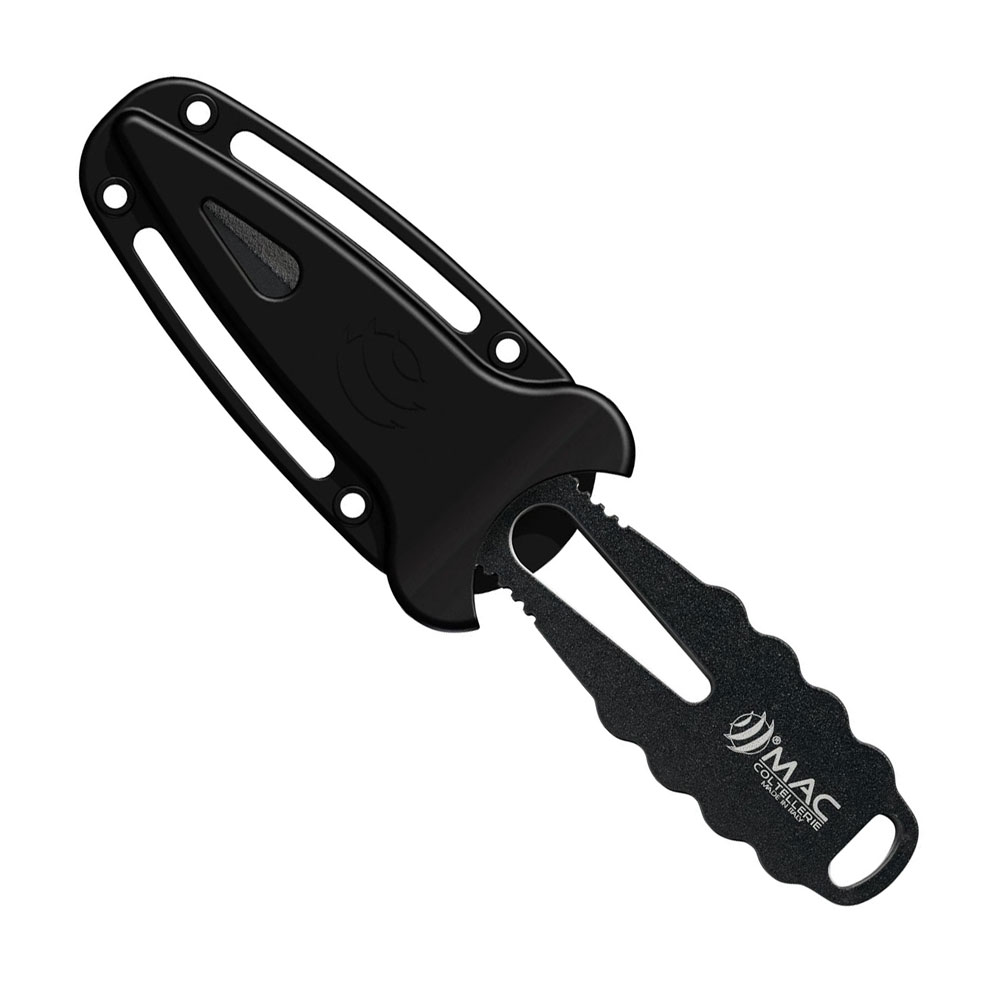 Mac Coltellerie Apnea 9 BE Knife with Lanyard - Point Tip