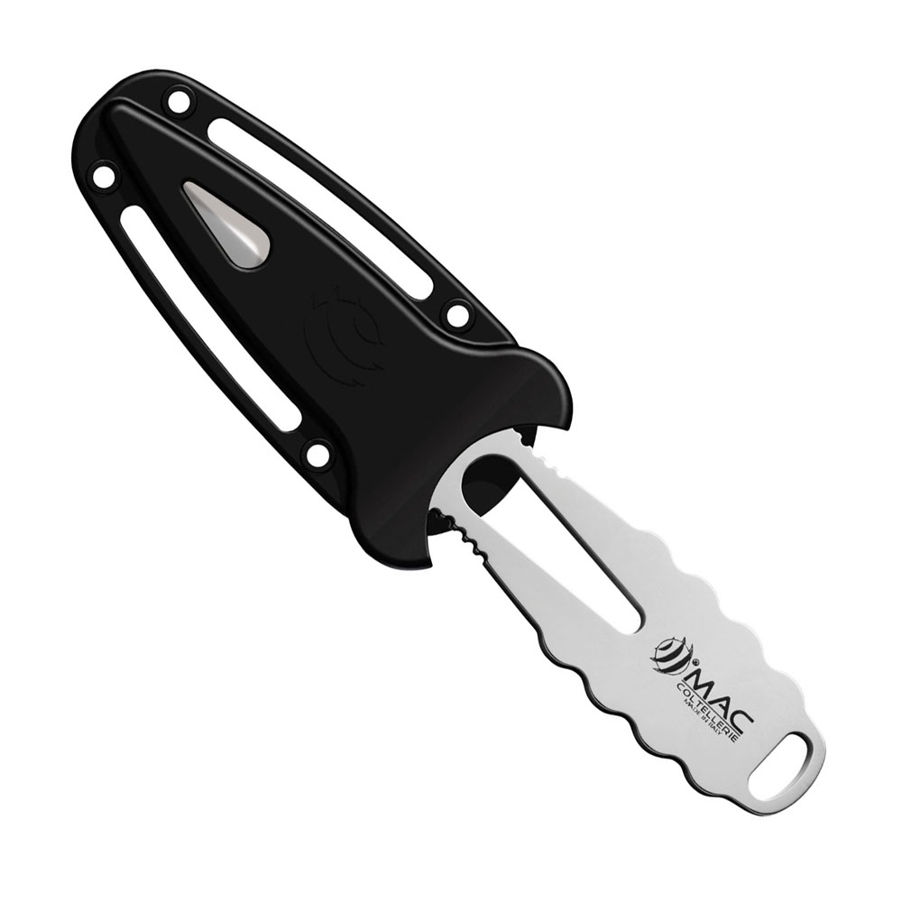 Mac Coltellerie Apnea 9 Knife with Lanyard - Pointed Tip