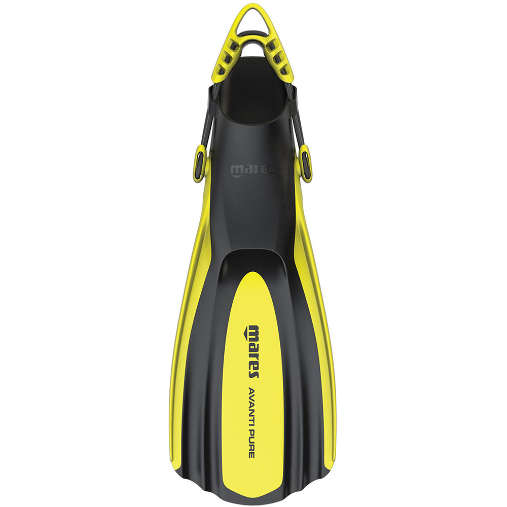 Mares Avanti Pure Open Heel Fins with Bungee Straps - Click Image to Close